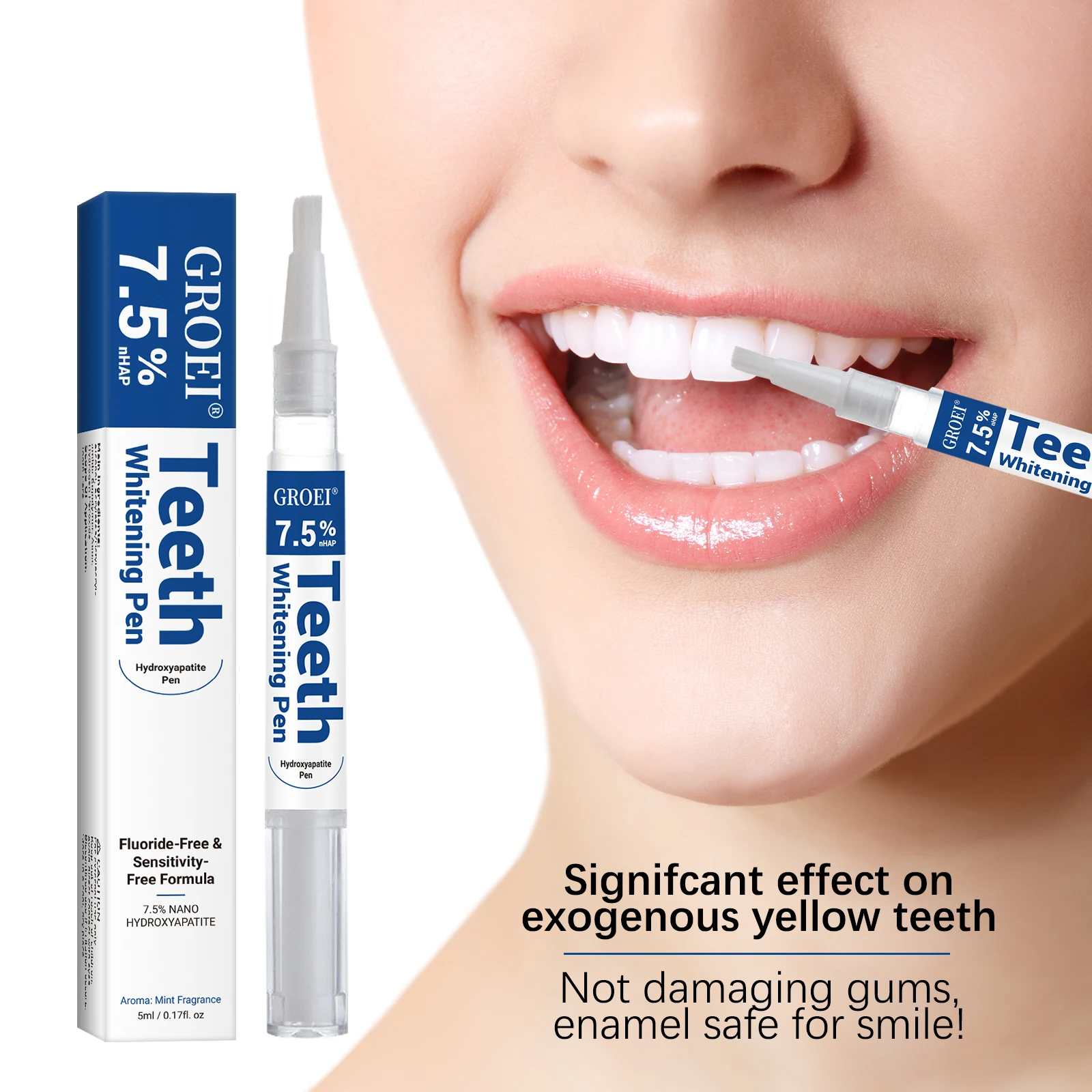 Teeth Whitening Near Me - Hydroksiapatytowy długopis do wybielania zębów Dazzling