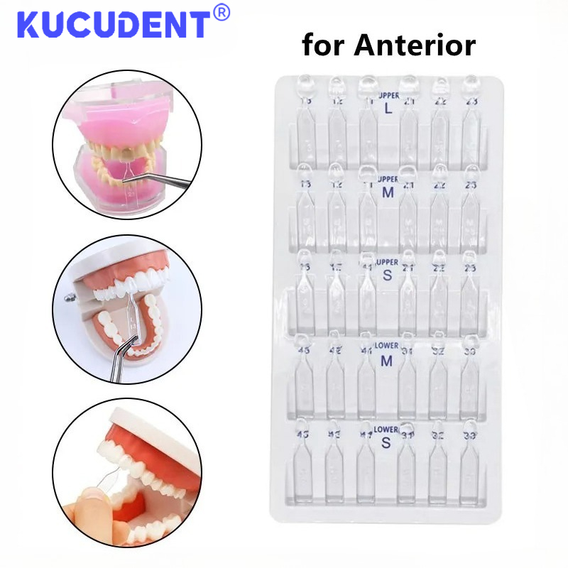 Teeth Whitening Moulds - 30 szt./zestaw – formy do tworzenia