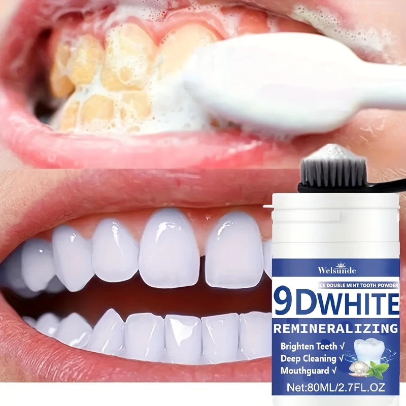 Teeth Whitening Near Me - 9D Biały Proszek do Zębów z
