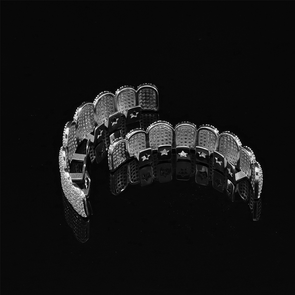 Srebrzone, w pełni wysadzane c – Teeth Whitening Moulds recenzja i cena