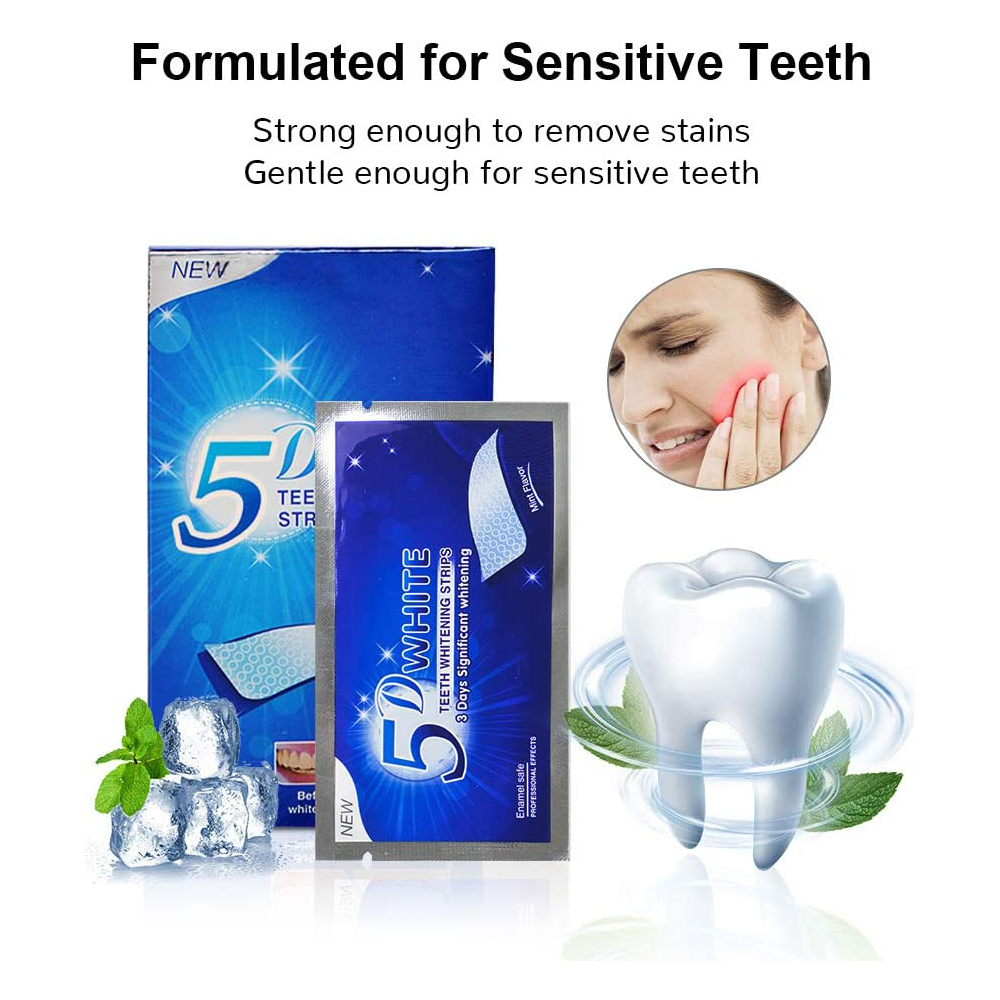 Paski do wybielania zębów 5D,  – Teeth Whitening Near Me recenzja i cena