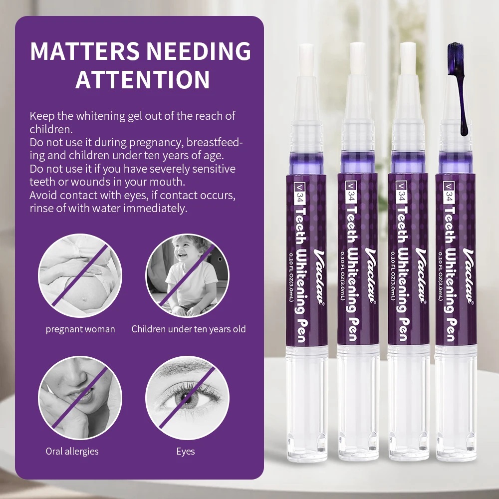 Vaclav V34 – fioletowy żel w p – Teeth Whitening Near Me recenzja i cena